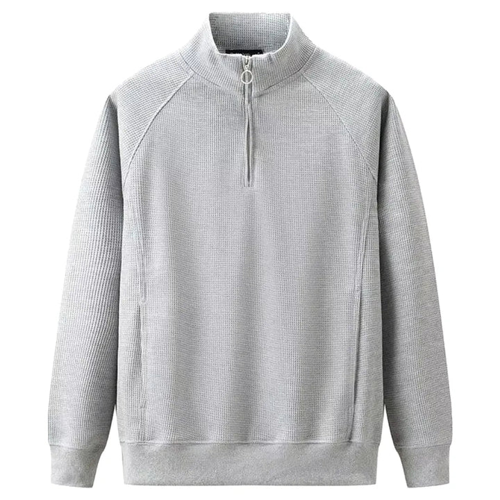 Stilla | Sweatshirt med Halv Lynlås