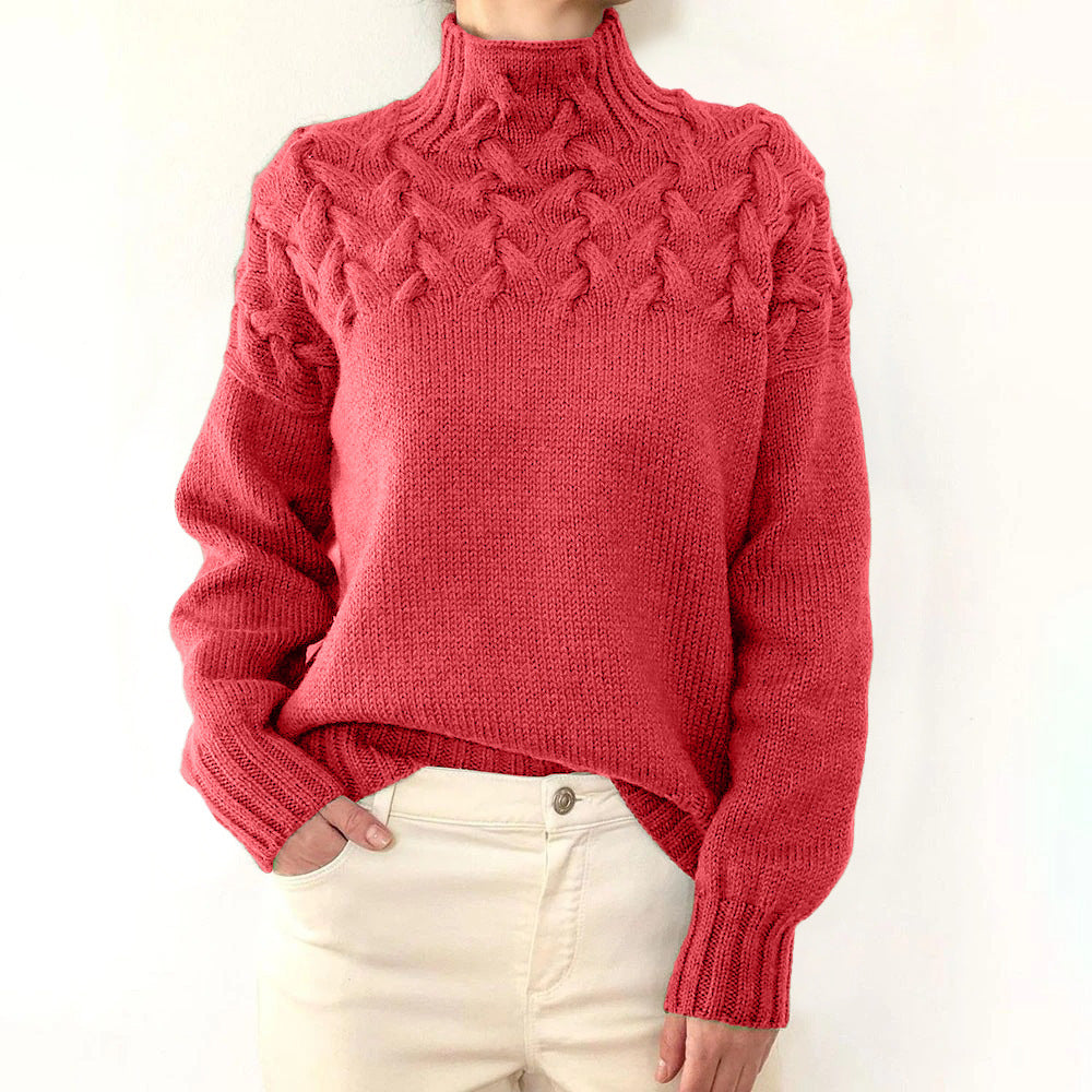 Stilla | Rullekrave Sweater Strikket