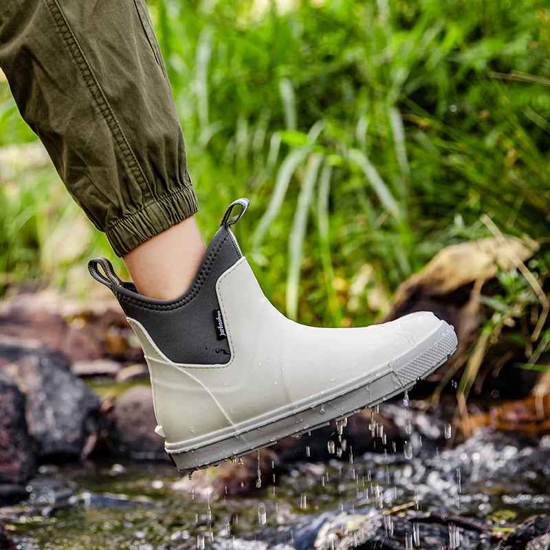 Stilla | Gummi Reg Støvler - Stilfuld og Komfortabelt Outdoor Fodtøj