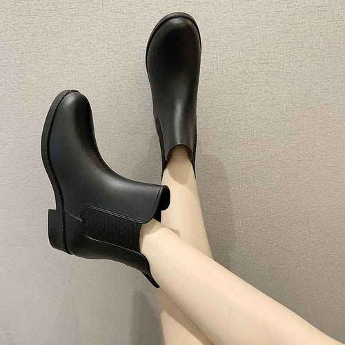Stilla | Slip-On Reg Støvler - Behageligt Polstret Design til Kvinder