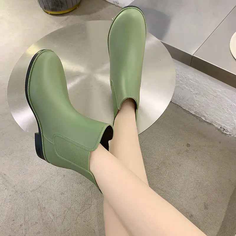 Stilla | Slip-On Reg Støvler - Behageligt Polstret Design til Kvinder
