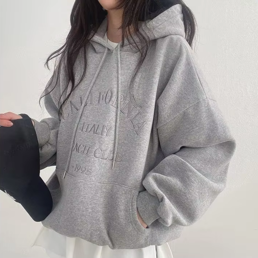 Stilla | Fleece-Hoodie med Hætte