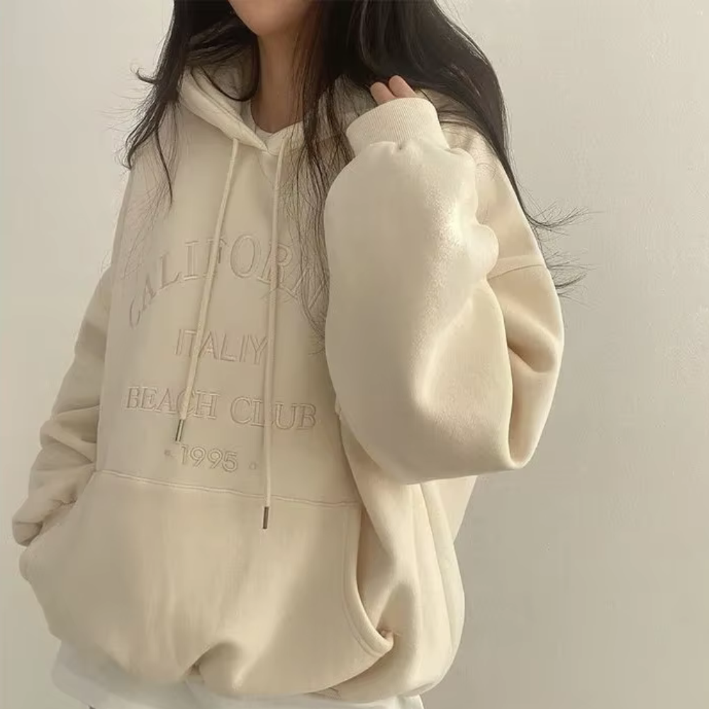 Stilla | Fleece-Hoodie med Hætte