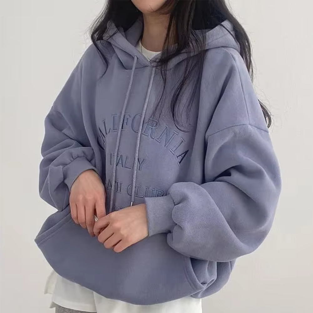 Stilla | Fleece-Hoodie med Hætte