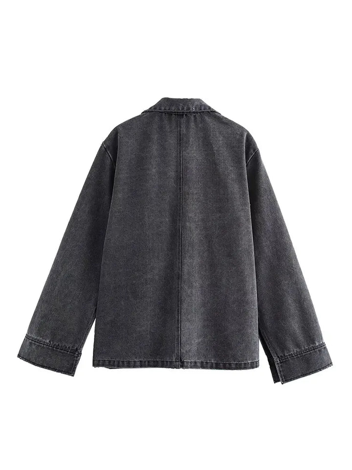 Stilla | 2-Delt Denim Outfit til Efteråret 2025