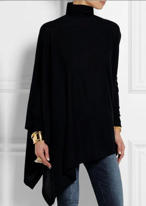 Stilla | Asymmetrisk og Elegant Fleece-top Til Kvinder