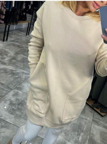 Stilla | Behagelig Oversize Sweatkjole