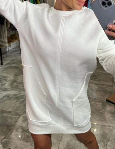 Stilla | Lækkert Sweatshirt Kjole