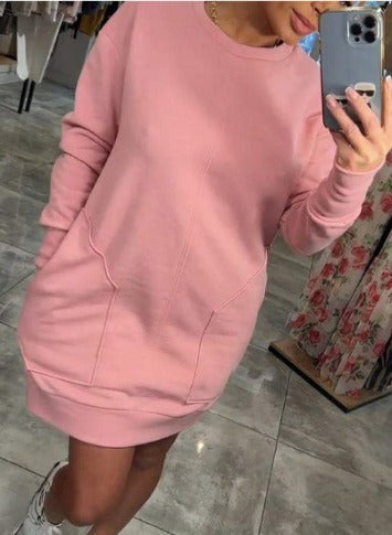 Stilla | Lækkert Sweatshirt Kjole