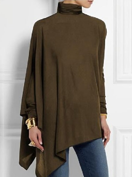 Stilla | Asymmetrisk og Elegant Fleece-top Til Kvinder
