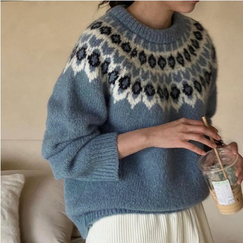 Stilla | Elegant Jacquard Pullover
