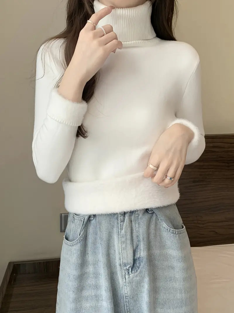 Stilla | Klassisk Enkel Rullekravepullover