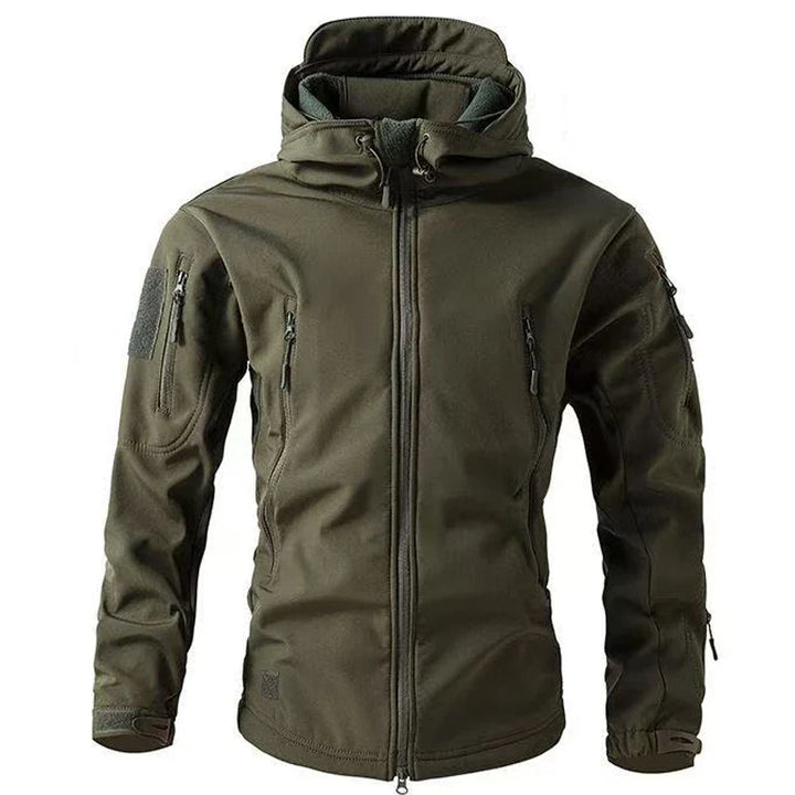 Stilla | Softshell Hoodie - Vandtæt jakke til mænd