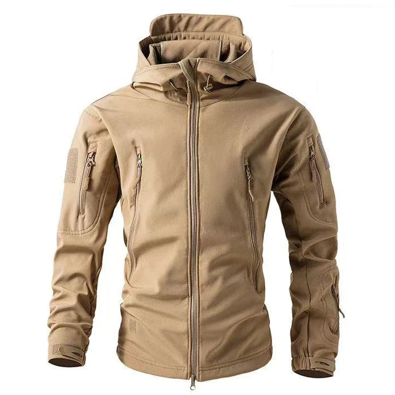 Stilla | Softshell Hoodie - Vandtæt jakke til mænd