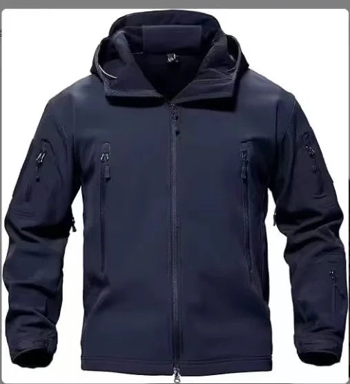 Stilla | Softshell Hoodie - Vandtæt jakke til mænd