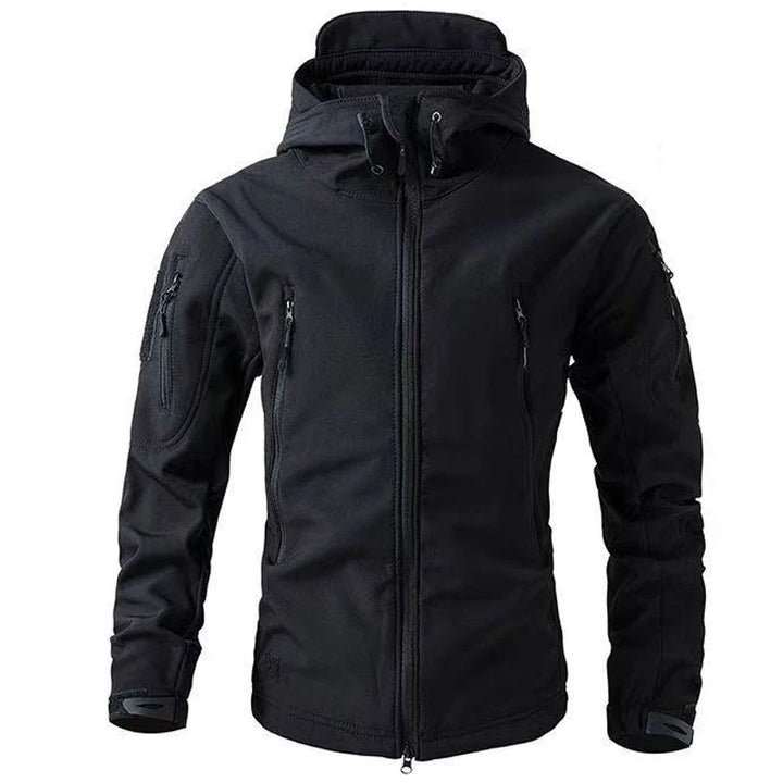 Stilla | Softshell Hoodie - Vandtæt jakke til mænd