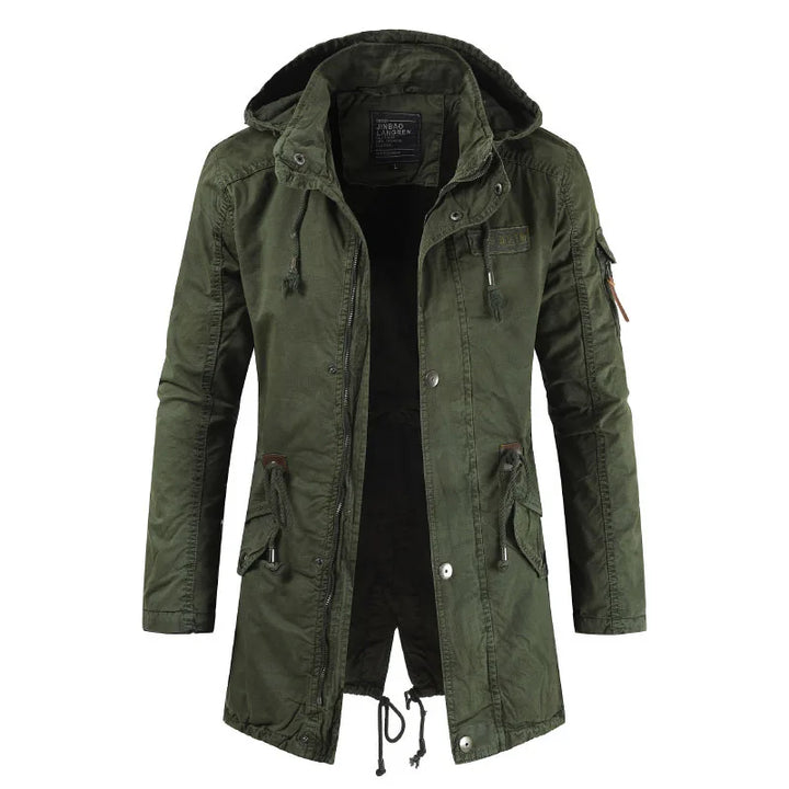 Stilla | Herre Parka Fleece - Behagelig Vindjakke