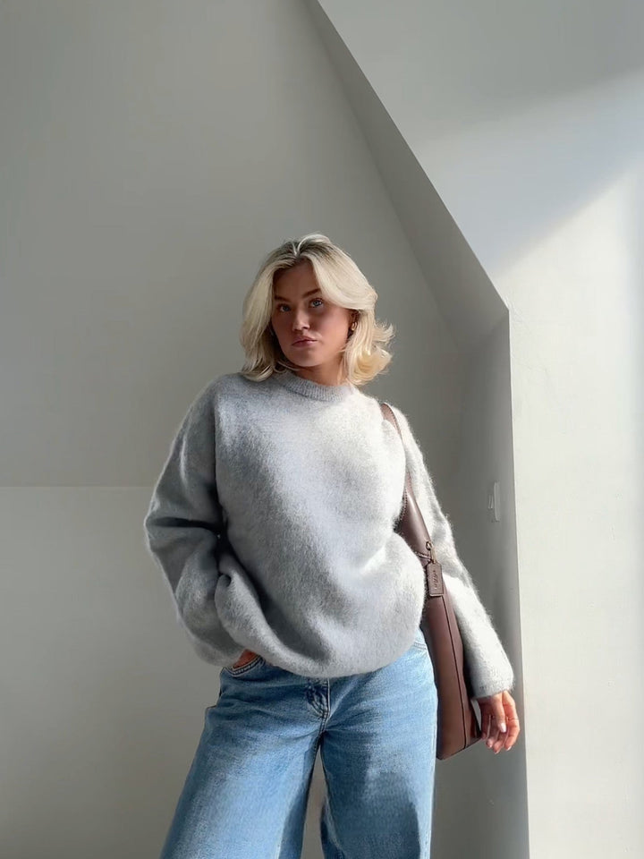 Stilla | Luksuriøs mohair sweater med elegant udseende