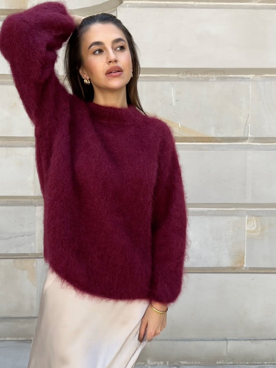 Stilla | Blød Uldblandet Pullover