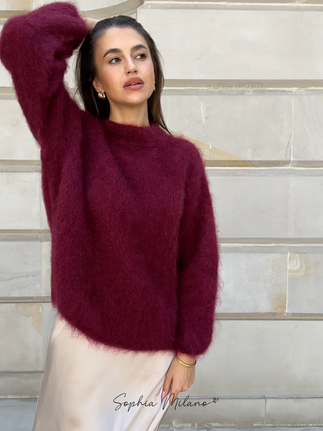 Stilla | Rundhalset Pullover Florine