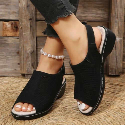 Stilla | Orthopædisk Peep Toe Sandaler