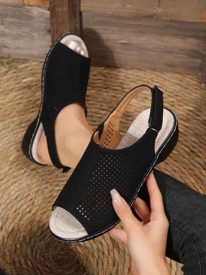 Stilla | Orthopædisk Peep Toe Sandaler