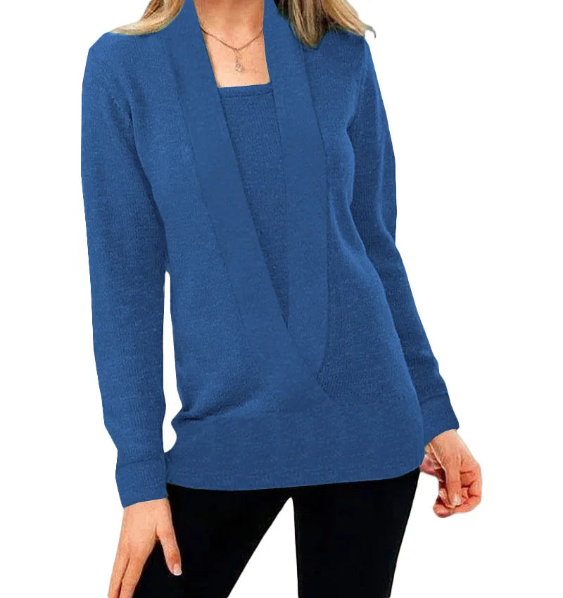 Stilla | Varmer & Mere Behagelig Dames Vinter Strikpullover