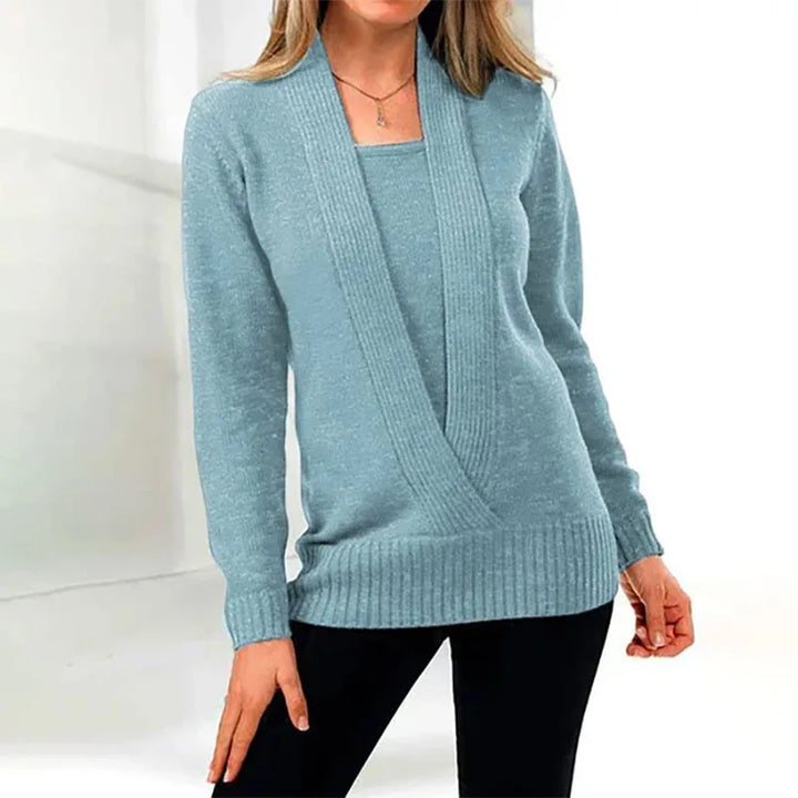 Stilla | Varmer & Mere Behagelig Dames Vinter Strikpullover