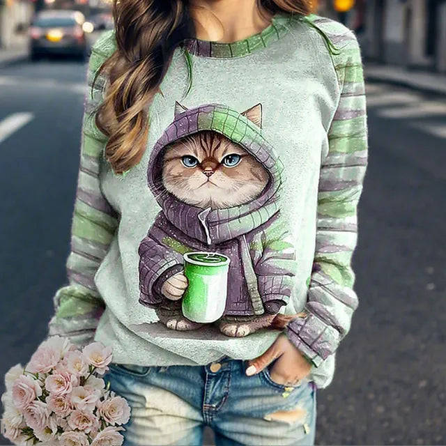 Stilla | Rundhals-sweater Dame