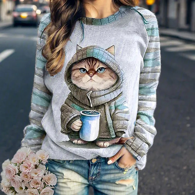 Stilla | Rundhals-sweater Dame