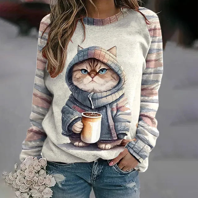 Stilla | Rundhals-sweater Dame