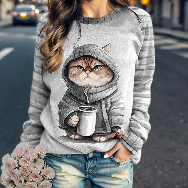 Stilla | Rundhals-sweater Dame