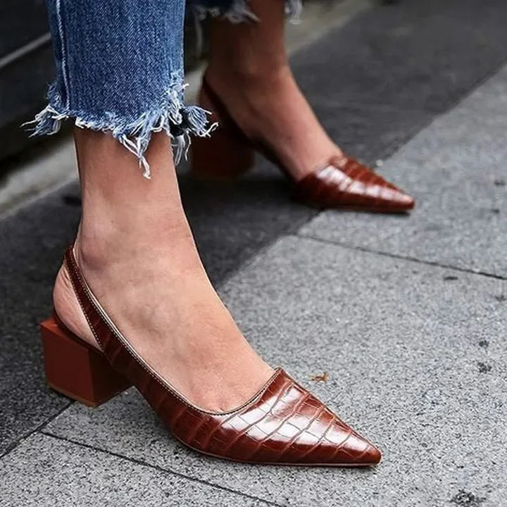 Stilla | Brune Pumps Zarrah
