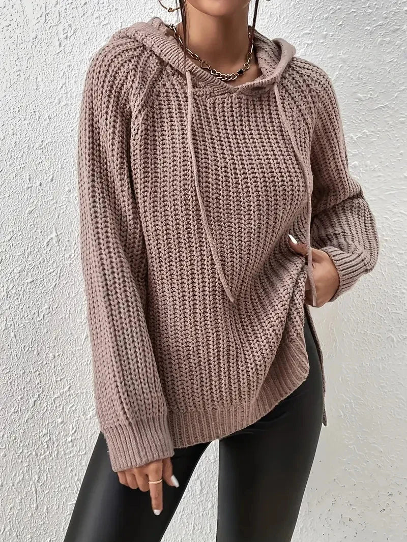 Stilla | Casual strik-hættepullover