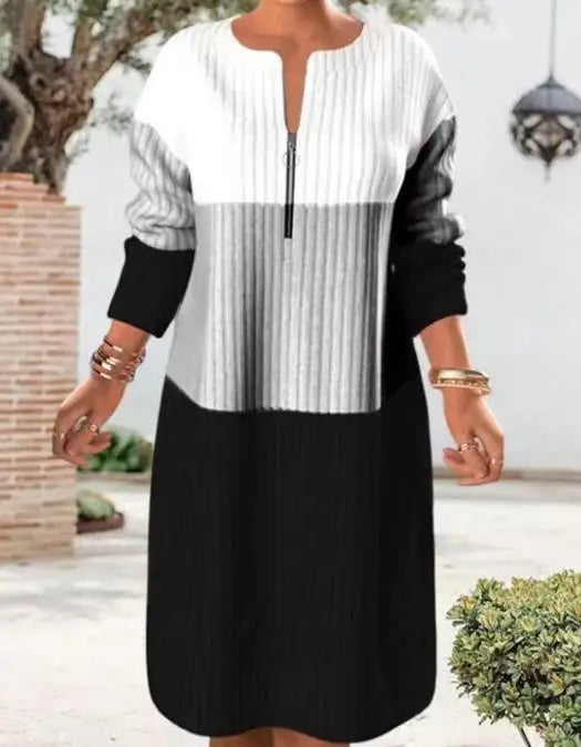 Stilla | Elegant kjole til damer med lynlås for et elegant look