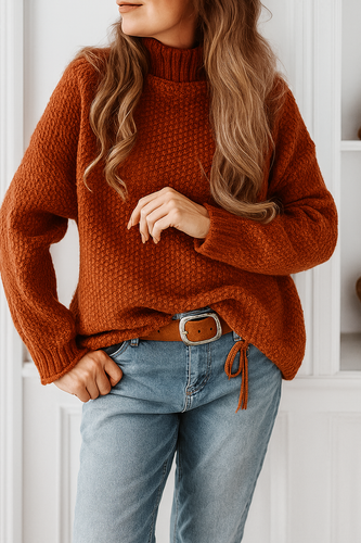Stilla | Stilfuld enkel Cashmere rullekravepullover Ideel til vinteren