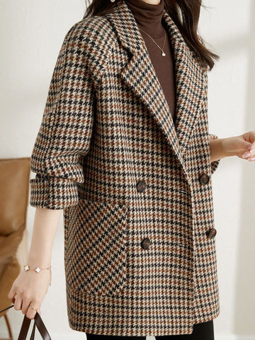 Stilla | Lang Ternede Blazer – Klassisk Efterårs-Vinter Stil