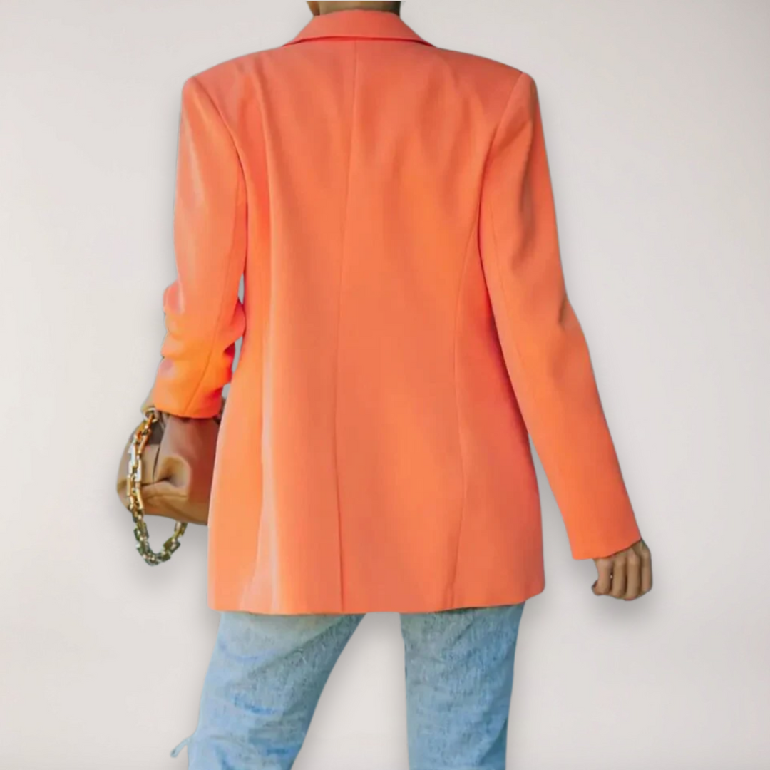 Stilla | Oversize Blazer – Enkeltstående med Reversjakke til Elegant Lagdeling