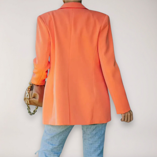 Stilla | Oversize Blazer – Enkeltstående med Reversjakke til Elegant Lagdeling