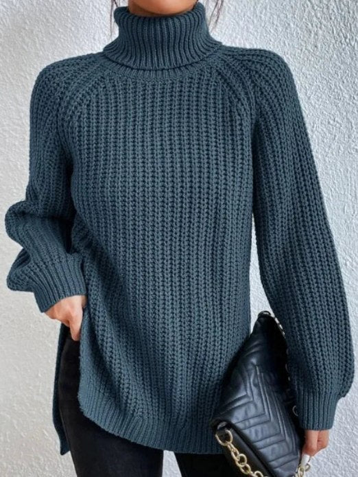 Alessandra™ - Dame rullekrave sweater