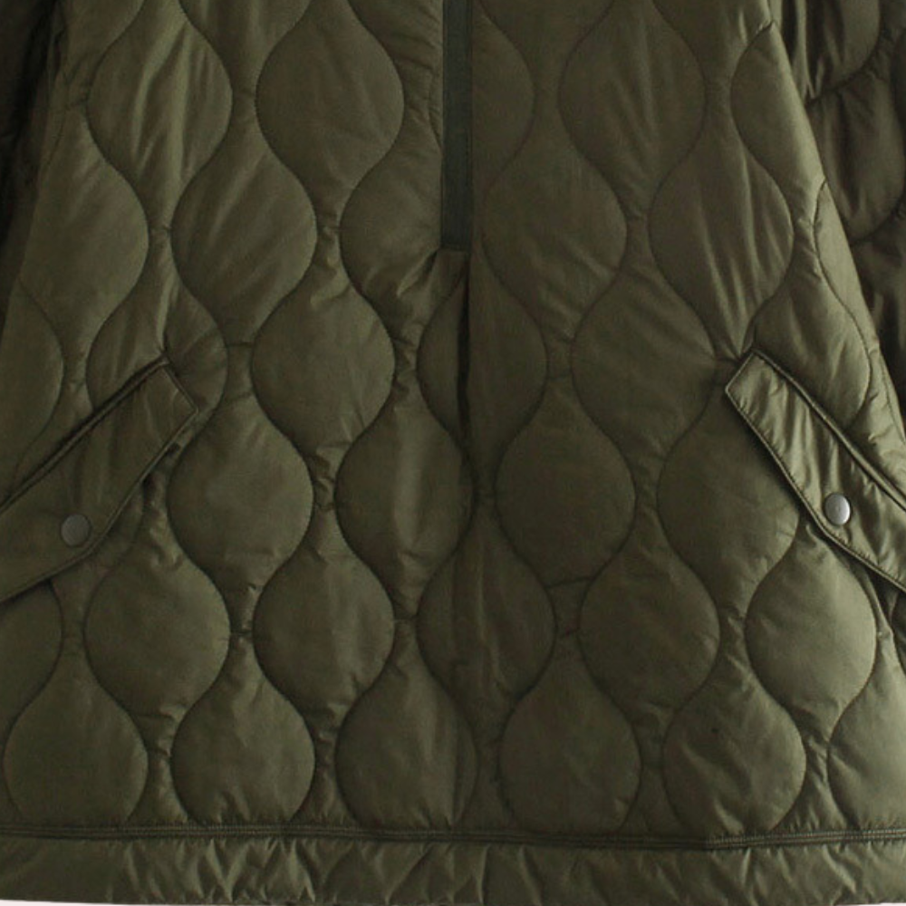Stilla | Quilted Kortærmet Jakke til Kvinder