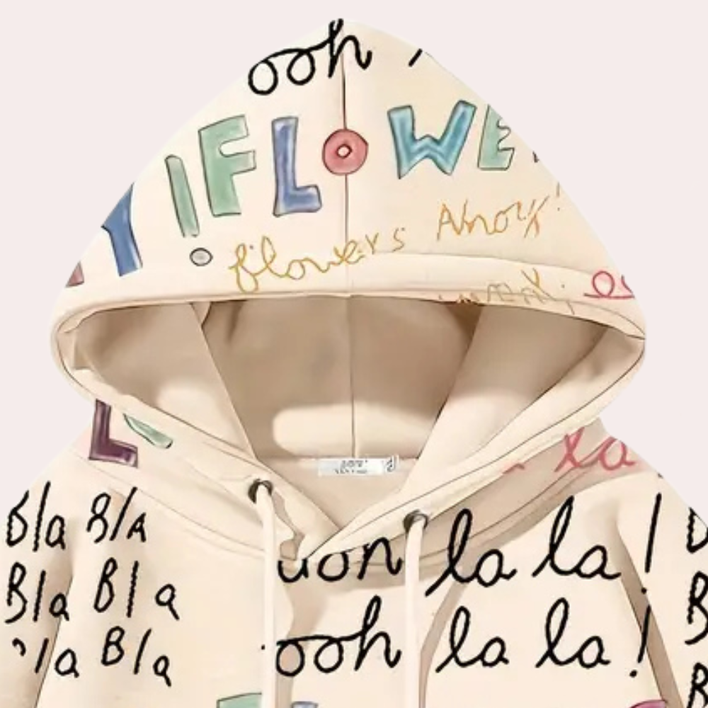 Stilla | Fashionable hoodie til kvinder i mellemlængde