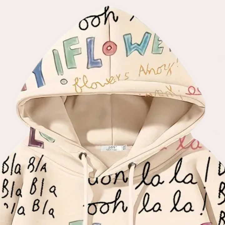 Stilla | Fashionable hoodie til kvinder i mellemlængde