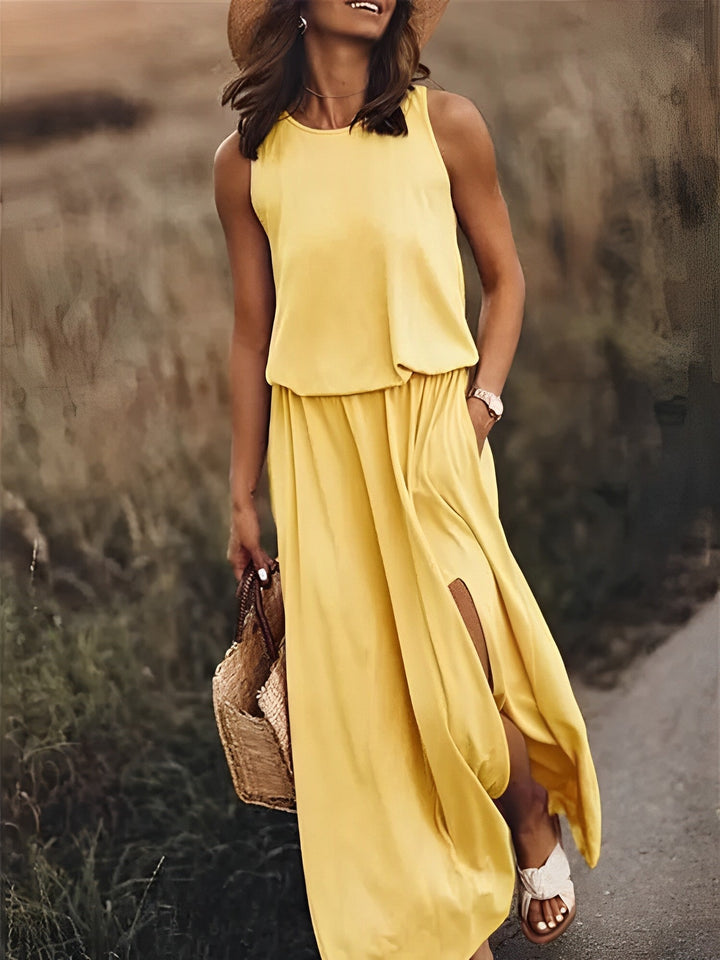 Stilla | Elegante Farverig Kjole