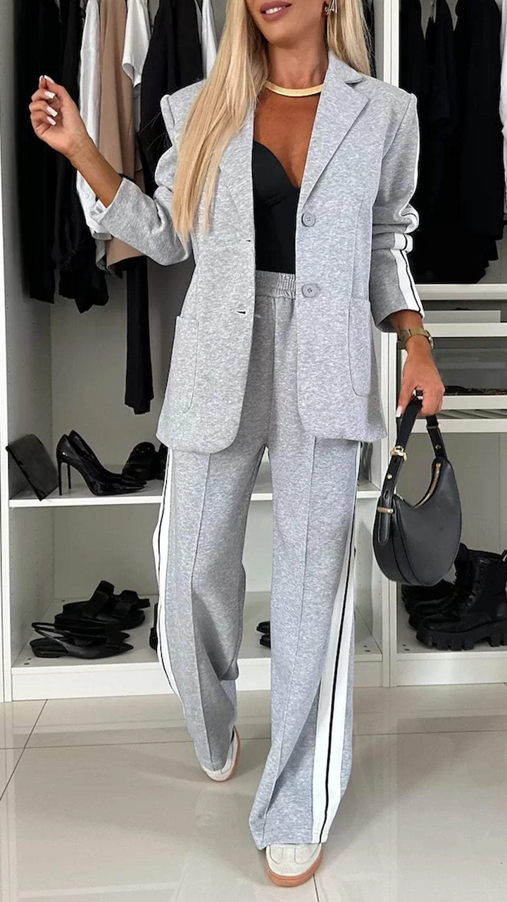Stilla | Casual Stribet To-delt Sæt