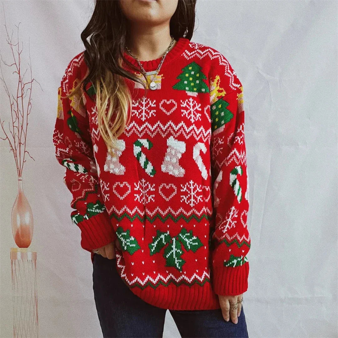 Stilla | Strik Jul Pullover Dame mode