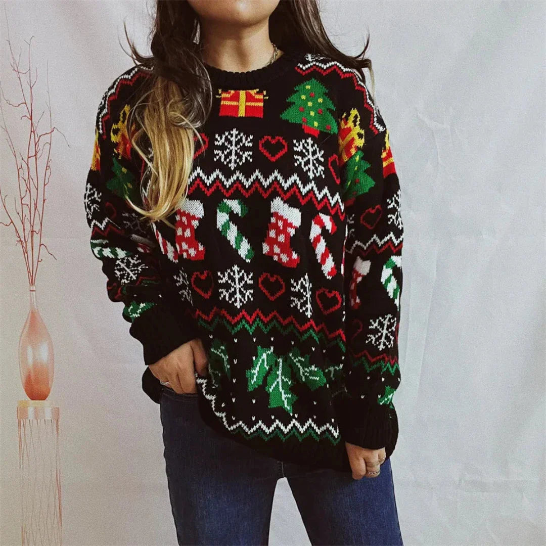 Stilla | Strik Jul Pullover Dame mode