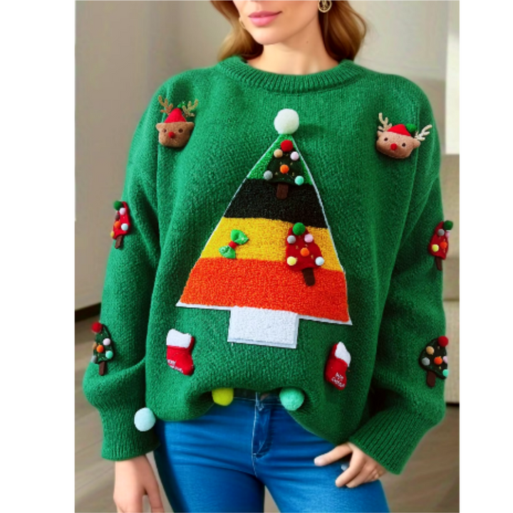 Stilla | Strik Jul Pullover Dame mode