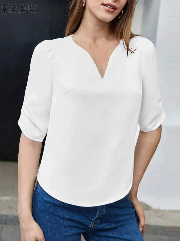Stilla | Løs Komfortabel Bluse Stil