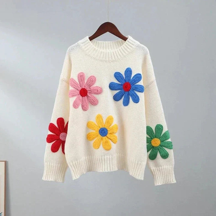 Stilla | Pullover med blomsterprint